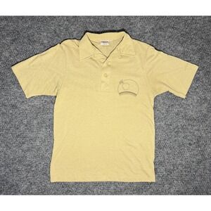 Vintage 70s 80s Lightning Bolt‎ Polo Shirt Hawaiian Surf Single Stitch Sz Medium